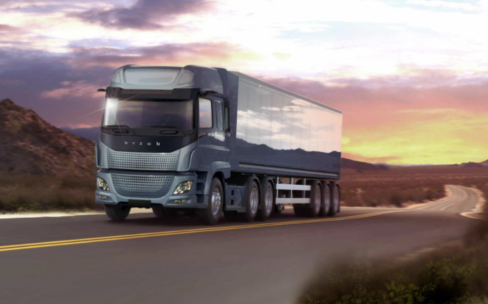 Waterstof auto voor directiechauffeur